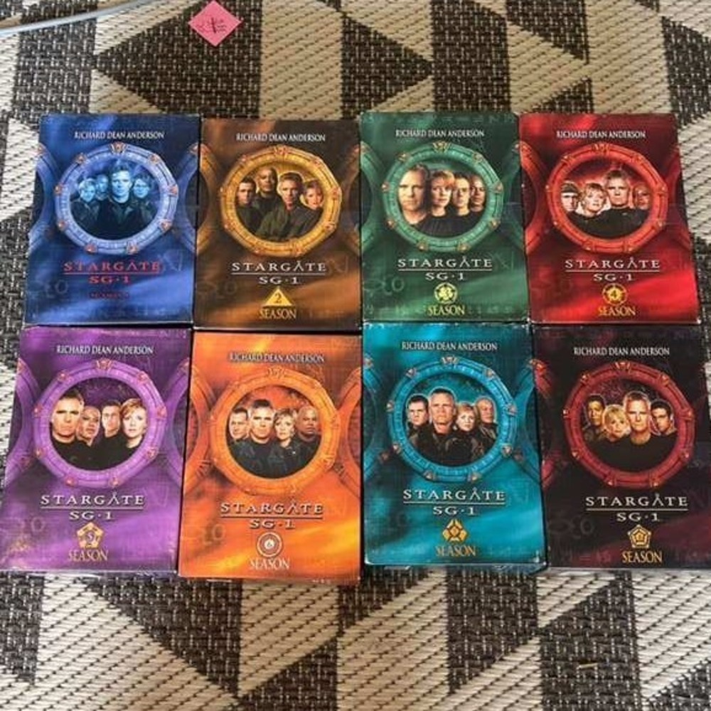 Stargate SG-1 DVD Box Set Seasons 1-8 Richard Dean Anderson Sci-Fi Series Lot